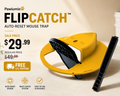 Pawlumio FlipCatch™ Auto-Reset Mouse Trap