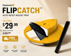 Pawlumio FlipCatch™ Auto-Reset Mouse Trap
