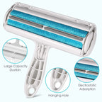 PAWLUMIO Pet Hair Remover — Self-Cleaning Lint Roller